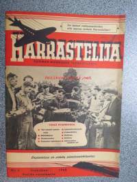 Harrastelija 1948 nr 5 sis. mm; Uusi keksintö puhelinalalla - ipsophon, Kuinka tulen radioamatööriksi I Sähköttäminen, Pienoisrautatiet, Truman-veturit