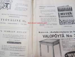 Metsäylioppilas 1949 - 40-vuotisnumero