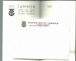 Grand Hotel Tammer - firmalomake ja firmakuori