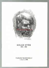 Helge Sten 1923 - 1965 näyttelyluettelo