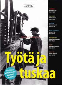 Tieteen Kuvalehti Liite.  Sisällöstä:  Työtä ja tuskaa - 7 historiallista rakennushanketta. Viemärit kaupungin alle 1859-65; Rautatie villiin länteen