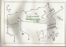 Mercedes-Benz  type OM 326 motor - engine spare parts list  Varaosakuvasto  1959