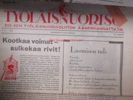 Työläisnuoriso 1934 nr 1-26 vuosikerta - Sosiaalidemokraattinen Työläisnuorisoliitto äänenkannattaja