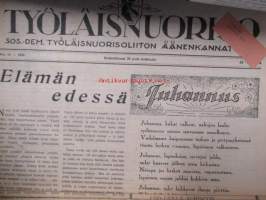 Työläisnuoriso 1934 nr 1-26 vuosikerta - Sosiaalidemokraattinen Työläisnuorisoliitto äänenkannattaja