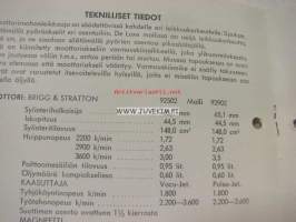 Oy Elmeta Ab ruohonleikkuri -hoito- ja käyttöohjeet