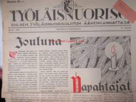 Työläisnuoriso 1934 nr 1-26 vuosikerta - Sosiaalidemokraattinen Työläisnuorisoliitto äänenkannattaja