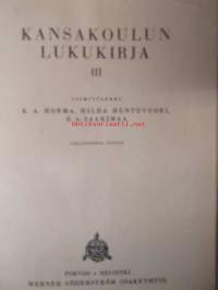 Kansakoulun lukukirja III