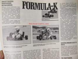 Vauhdin maailma 1987 nr 5, sis. mm. seur. artikkelit / kuvat / mainokset; mm. F3000 avaus, MM-Motocross, VM maistelee Audi 80 Quattro - Ducati 750 Paso - Yamaha TZR