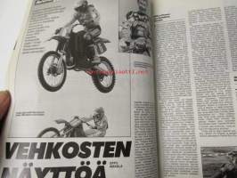 Vauhdin maailma 1987 nr 5, sis. mm. seur. artikkelit / kuvat / mainokset; mm. F3000 avaus, MM-Motocross, VM maistelee Audi 80 Quattro - Ducati 750 Paso - Yamaha TZR