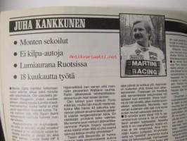 Vauhdin maailma 1987 nr 3, sis. mm. seur. artikkelit / kuvat / mainokset; mm. MM-ralli Ruotsi, Formula kausi lähenee testit täydessä vauhdissa, VM maistelee