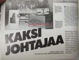 Vauhdin maailma 1987 nr 3, sis. mm. seur. artikkelit / kuvat / mainokset; mm. MM-ralli Ruotsi, Formula kausi lähenee testit täydessä vauhdissa, VM maistelee