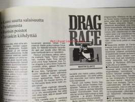 Vauhdin maailma 1987 nr 2, sis. mm. seur. artikkelit / kuvat / mainokset; mm. Formula 1 -87 mitä on tulossa ja mitä on menossa, Tunturiralli, Alain Prost aikamme