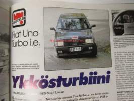 Vauhdin maailma 1987 nr 2, sis. mm. seur. artikkelit / kuvat / mainokset; mm. Formula 1 -87 mitä on tulossa ja mitä on menossa, Tunturiralli, Alain Prost aikamme