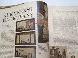 Elokuva-Aitta 1943 nr 7 sis. mm. seur. artikkelit / kuvat; Kansikuvassa Marlene Dietrich, Neljänteen polveen, Helena Kara, Kuka keksi elokuvan, Lizzi Waldmüller,