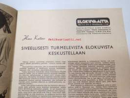Elokuva-Aitta 1943 nr 9 sis. mm. seur. artikkelit / kuvat; Kansikuvassa Ilse Werner, Bette Davis - Hän, joka tuli päivälliselle, Siveellisesti turmelevista