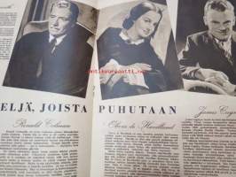 Elokuva-Aitta 1943 nr 9 sis. mm. seur. artikkelit / kuvat; Kansikuvassa Ilse Werner, Bette Davis - Hän, joka tuli päivälliselle, Siveellisesti turmelevista