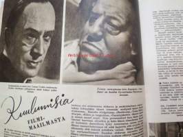 Elokuva-Aitta 1943 nr 9 sis. mm. seur. artikkelit / kuvat; Kansikuvassa Ilse Werner, Bette Davis - Hän, joka tuli päivälliselle, Siveellisesti turmelevista