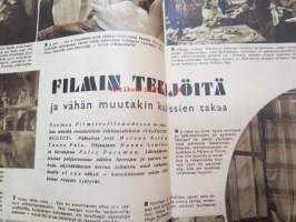 Elokuva-Aitta 1943 nr 10 sis. mm. seur. artikkelit / kuvat; Kansikuvassa Viviane Romance - Mustalaiskuningatar, Merirosvon tytär, Irma Seikkula, Emmi Jurkka,