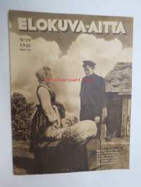 Elokuva-Aitta 1943 nr 19 sis. mm. seur. artikkelit / kuvat; Kansikuvassa Märta Ekström &amp; Frank Sundström, Münchausen, Ville Salminen - lavastaja - ohjaaja -