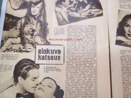 Elokuva-Aitta 1943 nr 22 sis. mm. seur. artikkelit / kuvat; Kansikuvassa Hlde Krahl - Anuschka, Deanna Durbin, Matti Lehtelä, Herra ja Ylhäisyyys, Viktor de Kowa,