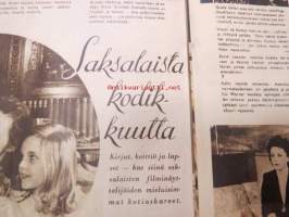 Elokuva-Aitta 1943 nr 22 sis. mm. seur. artikkelit / kuvat; Kansikuvassa Hlde Krahl - Anuschka, Deanna Durbin, Matti Lehtelä, Herra ja Ylhäisyyys, Viktor de Kowa,