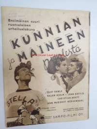 Elokuva-Aitta 1943 nr 24 sis. mm. seur. artikkelit / kuvat; Kansikuvassa Ansa Ikonen - Vaivaisukon morsian, Kirkastettu sydän, Naiset eivät ole enkeleitä, Helmut