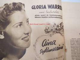 Elokuva-Aitta 1943 nr 23 sis. mm. seur. artikkelit / kuvat; Kansikuvassa Marianne Hoppe - Ihmeellistä kaksoiselämää, Sevillan Villikukka, Gloria Warren, Miksi