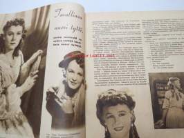 Elokuva-Aitta 1943 nr 23 sis. mm. seur. artikkelit / kuvat; Kansikuvassa Marianne Hoppe - Ihmeellistä kaksoiselämää, Sevillan Villikukka, Gloria Warren, Miksi