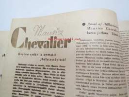 Elokuva-Aitta 1943 nr 23 sis. mm. seur. artikkelit / kuvat; Kansikuvassa Marianne Hoppe - Ihmeellistä kaksoiselämää, Sevillan Villikukka, Gloria Warren, Miksi