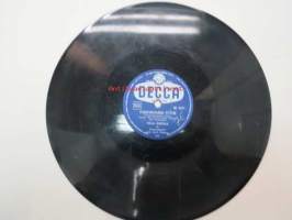 Decca SD 5371 Seija Eskola - Posetiivarin tyttö /  Isä ja lapsi - Peppina ja Kauko Käyhkö -savikiekkoäänilevy, 78 rpm