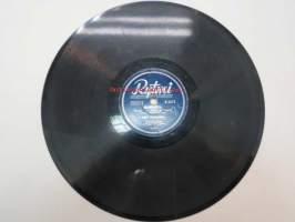 Rytmi R 6073 Erkki Junkkarinen - Harhakuva / Syksyn lapsi -savikiekkoäänilevy, 78 rpm