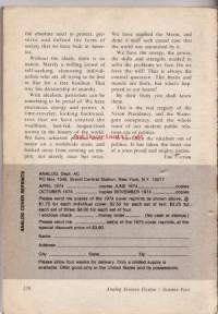 Analog Science Fiction/Science Fact: Vol. XCV, No. 5 (Toukokuu 1972)