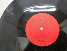 Finlandia RP 109 Yrjö Saarnion polkkayhtye - Tyttöni / Calle Schewen -savikiekkoäänilevy, 78 rpm