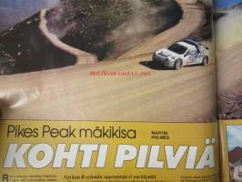 Vauhdin maailma 1987 nr 9, sis. mm. seur. artikkelit / kuvat / mainokset; mm. Formula-1 kasvo Satoru Nakajima, Pikes Peak kisa, RR-SM Kouvola, Ralli MM uusi
