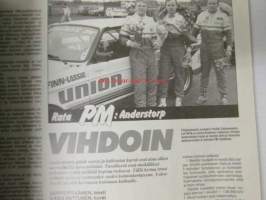 Vauhdin maailma 1987 nr 8, sis. mm. seur. artikkelit / kuvat / mainokset; mm. Formula 1 Paul Ricard Ranska ja USA Detroit, Le Mans 24h, Jaguar Le Mansin historian