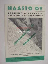 Maasto Oy kartoitus -esite