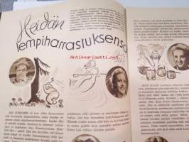 Elokuva-Aitta 1942 nr 19 sis. mm. seur. artikkelit / kuvat; Kansikuvassa Mireille Balin, Lea Joutseno, Jack Londonin Merisusi, Filmi on taidetta - sittenkin!, Sally