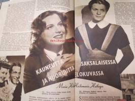 Elokuva-Aitta 1942 nr 19 sis. mm. seur. artikkelit / kuvat; Kansikuvassa Mireille Balin, Lea Joutseno, Jack Londonin Merisusi, Filmi on taidetta - sittenkin!, Sally
