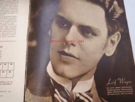 Elokuva-Aitta 1942 nr 19 sis. mm. seur. artikkelit / kuvat; Kansikuvassa Mireille Balin, Lea Joutseno, Jack Londonin Merisusi, Filmi on taidetta - sittenkin!, Sally