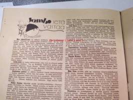 Elokuva-Aitta 1942 nr 19 sis. mm. seur. artikkelit / kuvat; Kansikuvassa Mireille Balin, Lea Joutseno, Jack Londonin Merisusi, Filmi on taidetta - sittenkin!, Sally