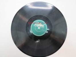 Rytmi VR 6057 Reino Helismaa - Varmuuden vuoksi / Parooni ja jätkä -savikiekkoäänilevy, 78 rpm