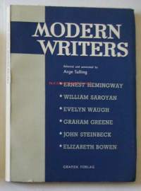 Modern Writers By Aage Salling / Easy Readers - E Hemingway, J Steinbeck, Graham Greene etc