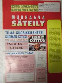 Jerry Cotton 1991 nr 7 - Murhaava säteily
