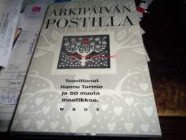 Arkipäivän postilla eli yksinäisen päivän tunnussanat