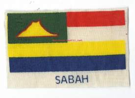 Sabah  - hihamerkki 5x9 cm