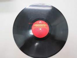 Decca SD 5161 Pikku-Tapani - Olen pikku-urheilija / Sairaalle äidille -savikiekkoäänilevy, 78 rpm