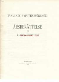 Finlands Hypoteksförening Årsberättelse  1933 / Suomen Hypoteekkiyhdistys on suomalainen yksityinen asuntorahoitukseen erikoistunut luottolaitos. Yhdistys on
