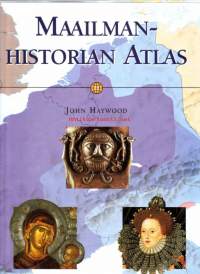 Maailmanhistorian Atlas, 2000. Isokokoinen kirja; 31 cm,  1,7kg.