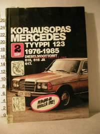 Korjausopas Mercedes tyyppi 123 1976-1985 dieselmoottorit