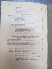 Suomen Urheiluliitto toimintasäännöt, rata- ja kenttäurheilun kilpailusäännöt, SVUL:n yleiset kilpilusäännöt sekä suunnistamiskilpailujen säännöt 1941